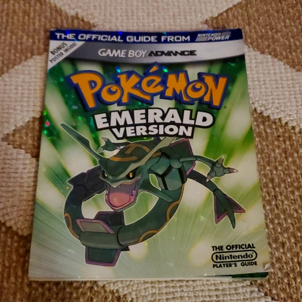 Pokémon Emerald Nintendo Gameboy Advance guide 🔥🔥🔥The Official guide